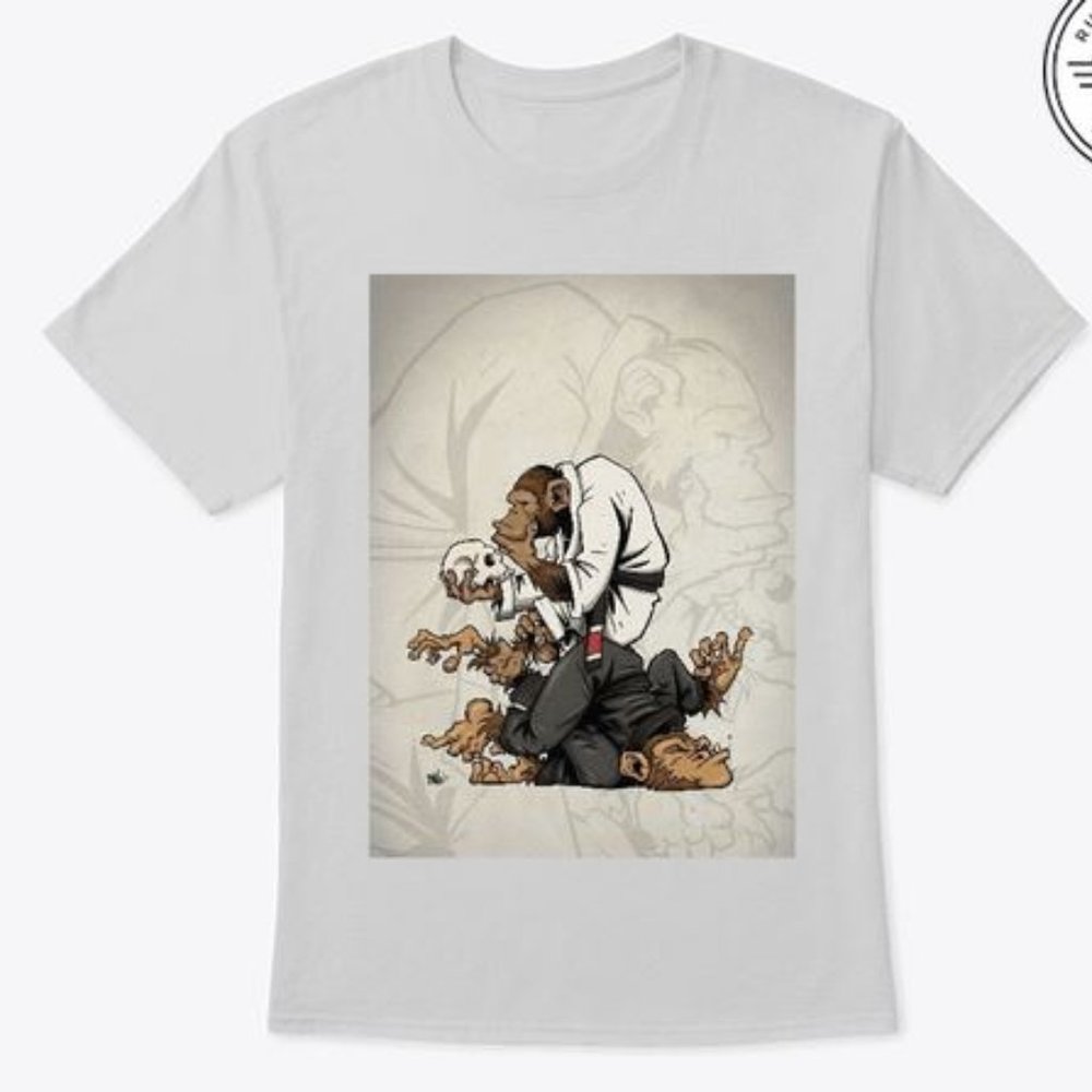 Monkey Jiu-jitsu T Shirt  ***READ***
